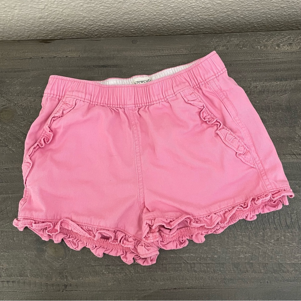 Crewcuts Pink ruffle Shorts